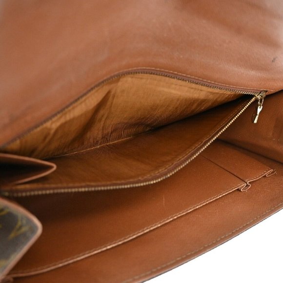 LOUIS VUITTON Pochette Dam GM Clutch Hand Bag Monogram Leather - Picture 10 of 16